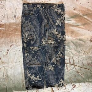 Vintage wrangler camo double knees Measure 38x29